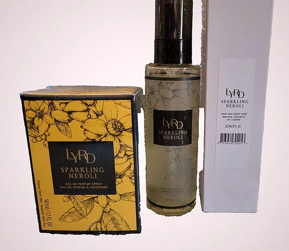 Avon Lyrd SPARKLING NEROLI EDP Perfume & Hair/Body Mist ~SEALED ~ NEXT DAY SHIP!