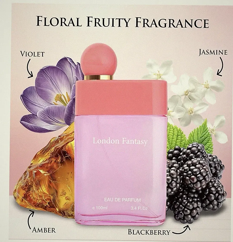 London Fantasy Perfume 100 Ml Smells Like Designer Scent. Mothers Day Gift
