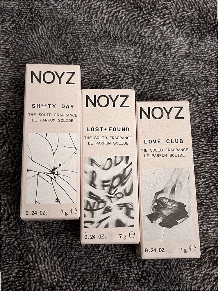 NOYZ THE SOLID FRAGRANCE SH**TY DAY, LOST+FOUND OR LOVE CLUB CHOOSE (1) NIB
