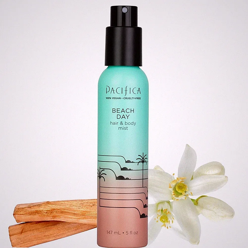 Pacifica Beach Day Unisex Perfume 5 Fl Oz Natural Fragrance Vegan Mood Booster