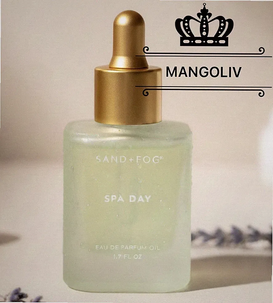 Sand + Fog Spa Day EDP Oil 1.7oz Fresh Bergamot Lemon Coconut Long Lasting Scent