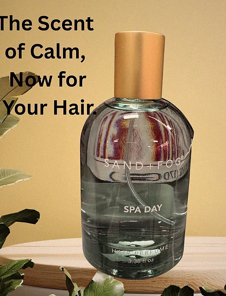 SAND+FOG Spa Day Hair Perfume Spray 3.38 fl Oz. NEW Fragrance Oil Fast Shipping
