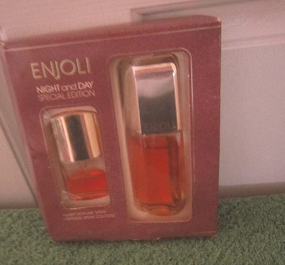 Vintage Enjoli Night and Day Charles of the Ritz Pefume Cologne Combo